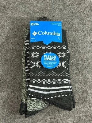 Calcetines térmicos interiores de lana Columbia para mujer 2 pares zapatos talla 4-10 nuevos con etiquetas Foto 1 de 2