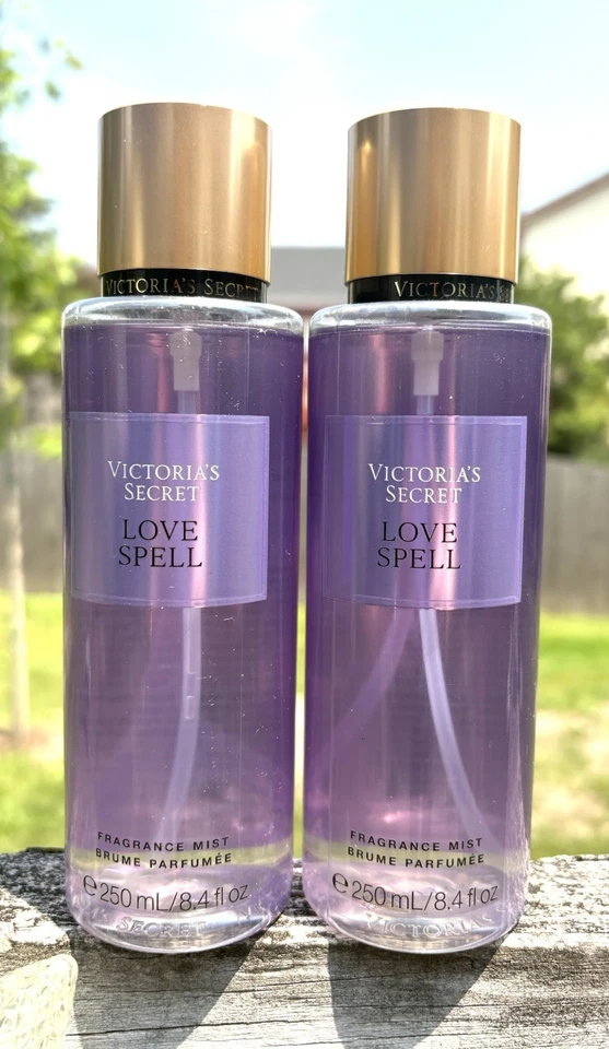 VICTORIA SECRET LOVE SPELL MIST 8.4 oz One Of VS Classic Mist Pack Of 2 - Image 1 of 2