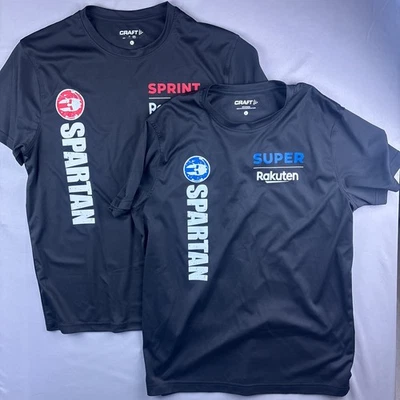 Camiseta deportiva artesanal rendimiento manga corta correr para hombre grande Foto 1 de 4