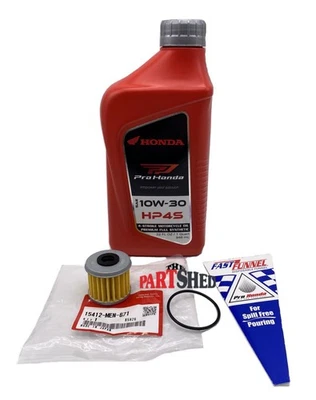OEM Synthetic Oil Change Kit For Honda CRF450R 2002-2025 CRF250R 2004-2025 - Изображение 1 из 4