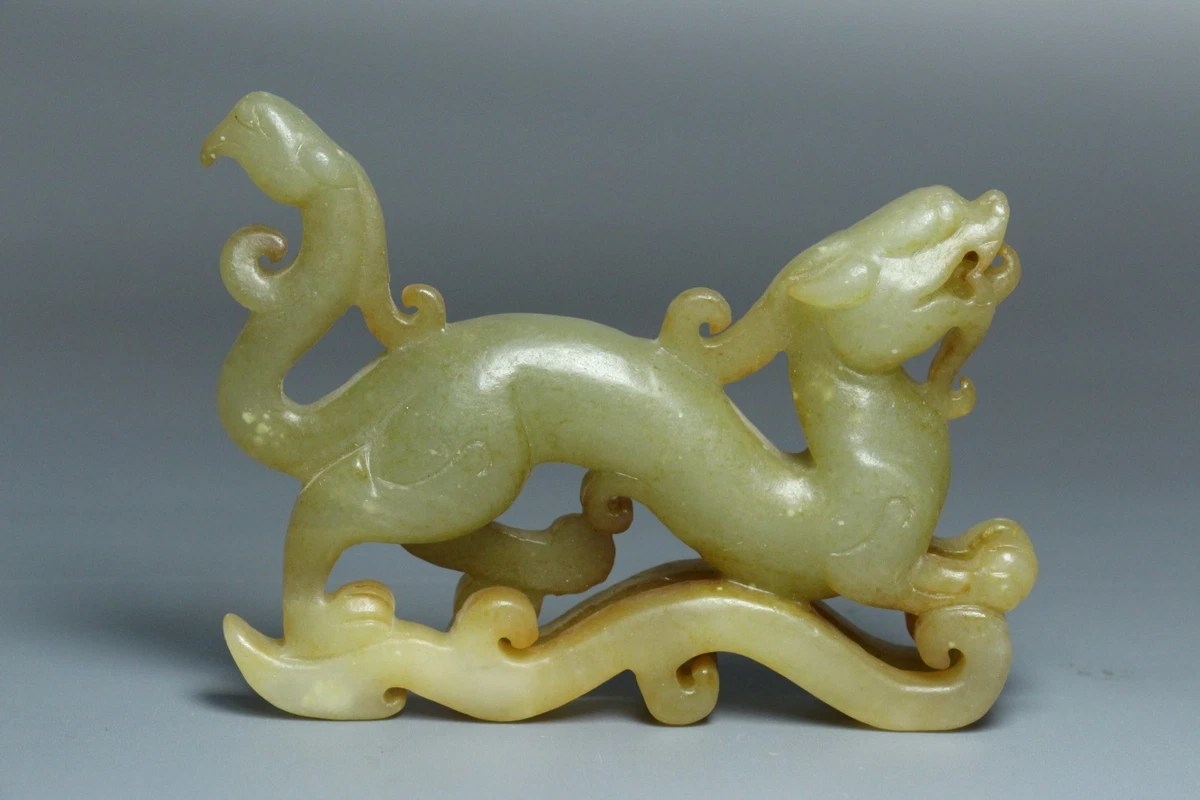 凤凰玉中国风雕像、雕像| eBay