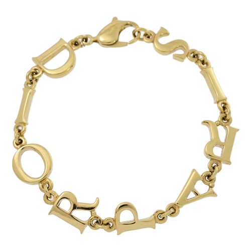 DIOR JEWELRY DIOR Logogram Costume Jewelry Bracelet Alloy Plating 15.6G G B Women