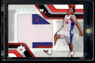 2004 Ultimate Collection Shaun Livingston Game Used Prime Jumbo Premium Patch 75 - Image 1 of 2
