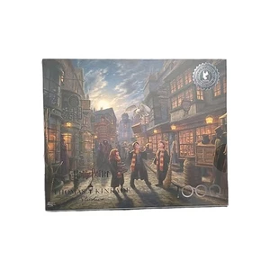 Thomas Kinkade Silver Select Harry Potter Winkelgasse - Komplett 1000 Teile Puzzle - Bild 1 von 10