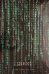 ORIGINAL "THE MATRIX RELOADED" SIEBDRUCK FILMPLAKAT - Bild 1 von 2