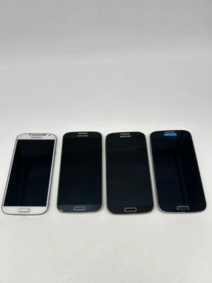 4x Samsung Galaxy S4 Smartphone Konvolut Sammlung Posten | UNGETESTET - Bild 1 von 4