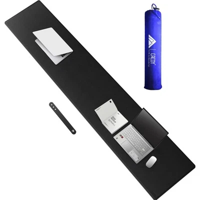 Schreibtischunterlage PU  XXL Schwarz  Office Tischmatte - Bild 1 von 2