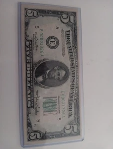 1950 Low Serial Number $5 Note - Picture 1 of 2