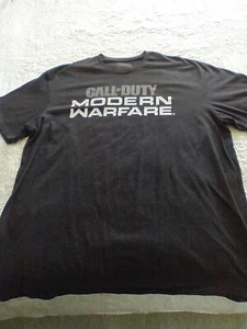 "CALL of DUTY" GAMER Men's T Shirt 2XL DARK Gray 2019 WOMEN'S - Picture 1 of 4