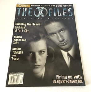 The X-Files Official Magazine Premiere Issue Spring 1997 Carter Interview - Imagen 1 de 2