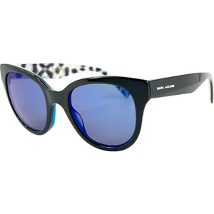 Marc Jacobs MARC 231S Womens Plastic Sunglass E5KXTSP Black Blue Glitter 50-22 - Picture 1 of 6
