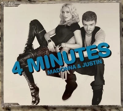 Австралийский импорт! Мадонна Джастин Тимберлейк 4 минуты! CD EX! от Hard Candy  - Изображение 1 из 3