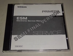 Manual de Taller De CD Nissan Primera P12 Stand 01/2002 - Imagen 1 de 2