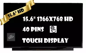 M29207-001 Montaż ekranu dotykowego LCD 15,6'' HD 40pins NT156WHM-T04 V8.0 do HP - Zdjęcie 1 z 7