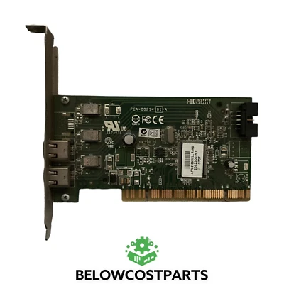 Dell AFW-2100 PCI 2-Port IEEE FIREWIRE 0Y9457 Dual Port Expansion Card - Image 1 of 4