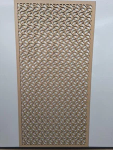 Wooden grille 6mm thick mdf decorative panel for radiator covers ,LZ11 pattern - Picture 1 of 5