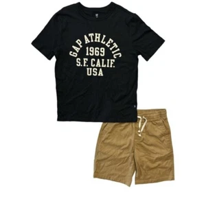 GAP Boy's 2-Piece Short Sleeve T-Shirt & Shorts Outfit Set - Picture 1 of 2