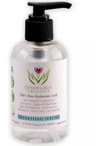 6oz Hyaluronic Acid Serum For Face & Body Anti Aging 100% Pure Medical Formula - Picture 1 of 15