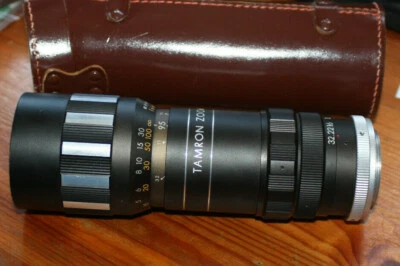 TAMRON ZOOM f=95-205mm 1:6.3 M42 12 blades Made in Japan #371505 w/orginal case - Image 1 of 4