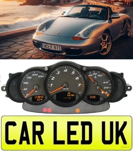 ✅ Porsche 996 Boxster 986 ✅ 9x LED SPEEDO INSTRUMENT CLUSTER DASHBOARD LED BULBS - Picture 1 of 7