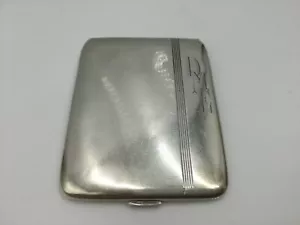 Seltenes Vintage Sterling Silber Zigarrenetui Etui - Bild 1 von 11