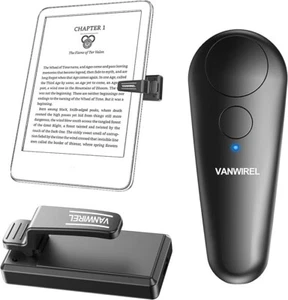 RF Remote Control Page Turner Compatible with Kindle Paperwhite Kobo eReaders - Picture 1 of 9