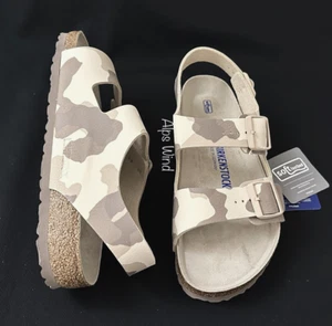 Birkenstock Milano Soft Footbed Birko-Flor Desert Soil Gray/Taupe SZ.EU-45 US-12 - Picture 1 of 8