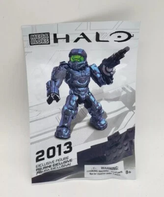Halo Mega Bloks 99693 UNSC Spartan SDCC 2013 Promo Exclusive Figure Sealed - Image 1 of 2