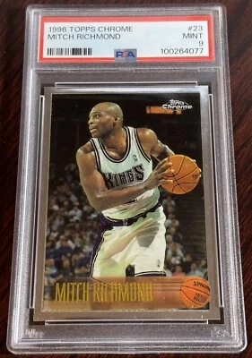 Mich Richmond Topps 1996 cromo #23 PSA 9 Kings (077) Foto 1 de 2
