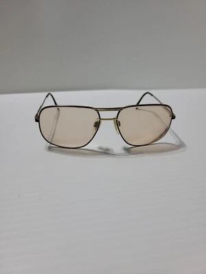 Gafas ópticas de aviador Givenchy Corum 57-16-145 doradas GG rutenio para hombres y mujeres Foto 1 de 4