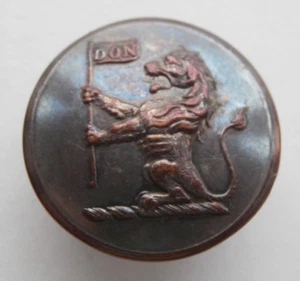 Victorian Doncaster Corporation Transport Large 24mm Button by Wm Dowler & Sons - Picture 1 of 3