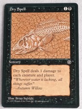 Magic: The Gathering Cards - Dry Spell - Homelands - Near Mint!