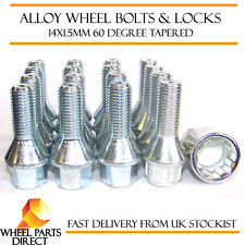 Alloy Wheel Bolts 14x1.5 Tapered 35mm For Fiat Ducato 07-19 16 Mk3