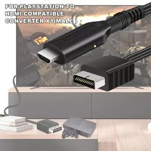SCART to HDMI Converter Cable SCART To HDMI Cable Video Adapter New - Bild 1 von 18