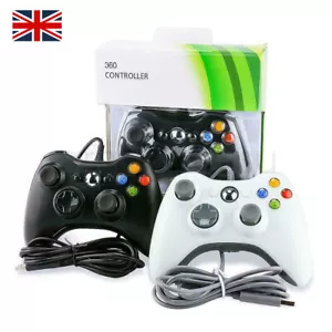 Boxed white&black brand new USB wired controller suitable for xbox360pcs windows - Picture 1 of 18