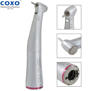 Mini cabezal de fibra óptica COXO Dental 1:5 contra ángulo pieza de mano eléctrica CX235 C7-4 - Imagen 1 de 15