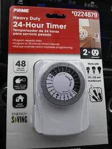 nuovo 15 Ampere 2 Uscite Meccanico Residenziale Plug-in Funzione Conto alla Rovescia TimerGrown - Foto 1 di 2