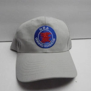 Gray SnapBack Hat NRA Certified Instructor Clean - Picture 1 of 7