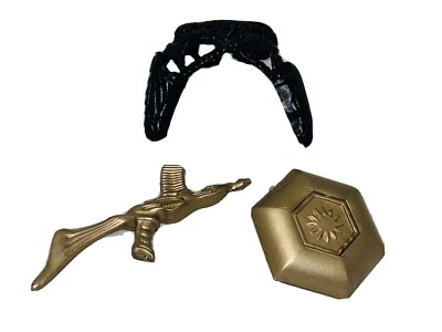 1984 Coleco Sectaurs Prince Dargon Original Accessories Gun Shield Belt - Image 1 of 2