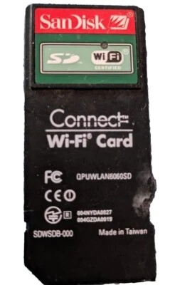 Sandisk Wireless Connect SDIO Wi-Fi (SDWSDB-000-799) - Bild 1 von 2