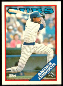 ANDRE DAWSON 1988 Topps Tiffany Baseball #500 Chicago Cubs HOF LIM-ED!