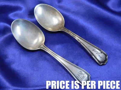 CUCHARA BEBÉ REED & BARTON HEPPLEWHITE PLATA ESTERLINA - BUEN ESTADO M Foto 1 de 4