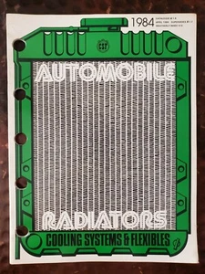 CSF Automobile Radiators Parts Catalog & Specifications - 1984        B - Bild 1 von 8