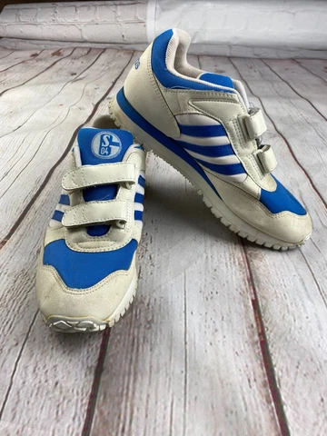 Football sneakers soccer Shoes Adidas Vintage 1996 FC Schalke 04 Germany 6 5.5 Cover