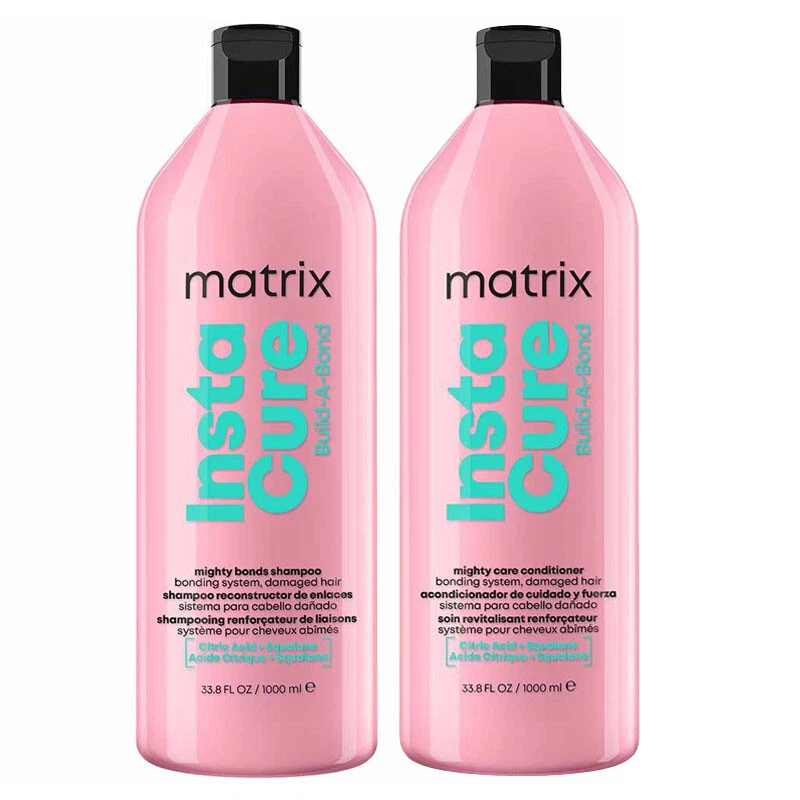 MATRIX TOTAL RESULTS Kit Insta Cure Build A Bond Shampoo 1000ml + Conditioner 1 - Immagine 1 di 1