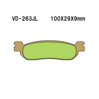 Vesrah Sintered Metal Brake Pads [Front] Yamaha XT225 (1997-2007) - Image 1 of 2