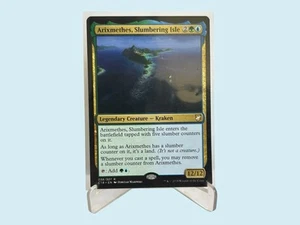 ARIXMETHES, SLUMBERING ISLE, Commander 2019, NM, Magic the Gathering MTG - Picture 1 of 1