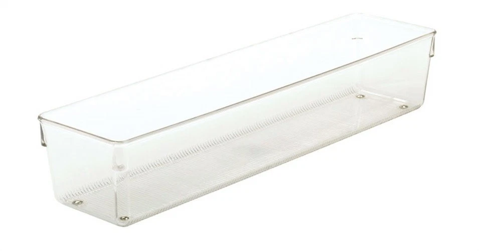 iDesign Linus 3 in. H X 4 in. W X 16 in. D Plastic Drawer Organizer - Image 1 of 1