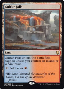 Sulfur Falls R Dominaria 247 NM - Picture 1 of 1