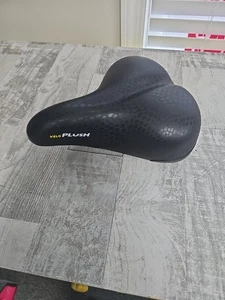 Velo Plush Comfort Saddle - Black - Picture 1 of 8